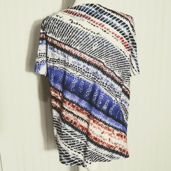 ENDLESS DESIGN WOMEN'S L, TOP, MULTI COLOR STRIPES - Picture 3 of 6